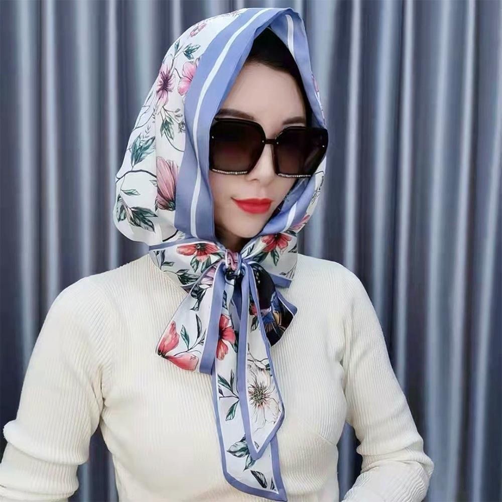 Sun-Resistant Muslim Turban Soft Headscarf Fashion Islamic Hat  Women