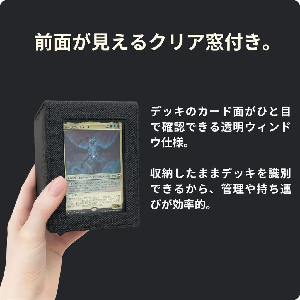 Кейс для коллекционных карт TATENASHI Deck, вмещает 120 карт, включает 2 боковых черных кейса, окно, совместим с Pokémon, для карт в двойных протекторах, с местом для загрузчиков,