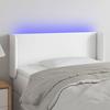 VidaXL LED Headboard Bedroom Furniture Single Bed Accessory Headboard Interior White 3123035