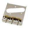 ALLPARTS Guitar Bridge 3WAY Saddle Nickel for Telecaster TB-5125-001 []