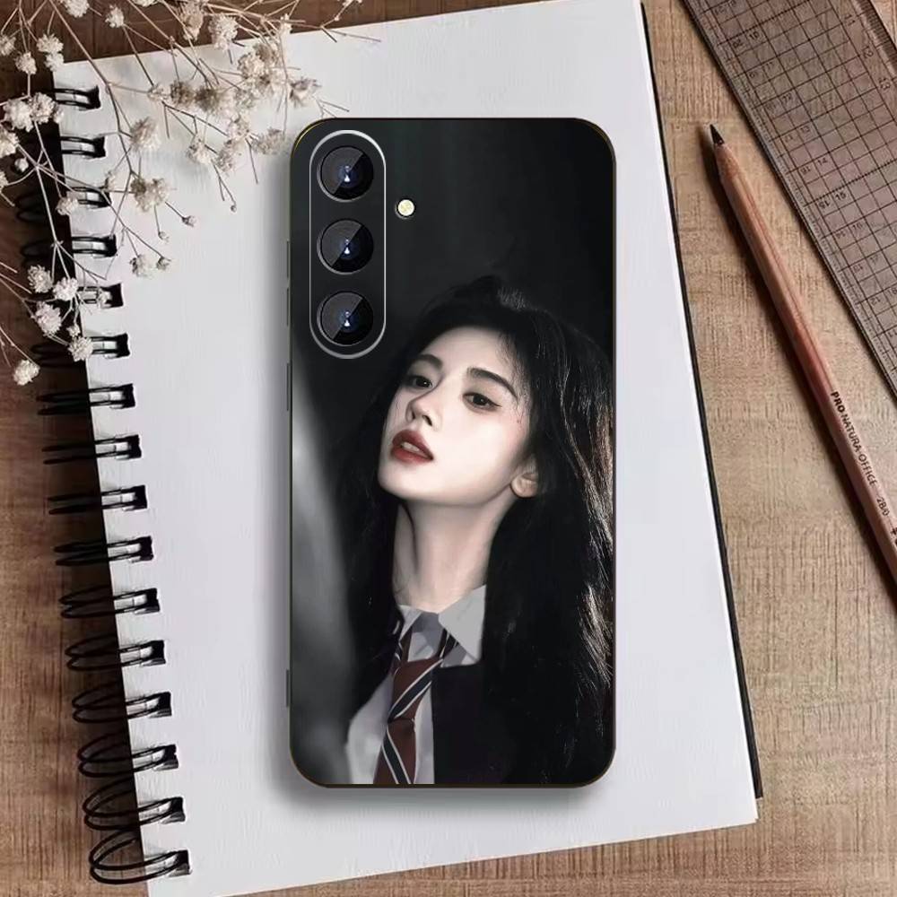 Чехол для телефона Ju Jingyi Y- Kiku для Samsung Galaxy A73, A72, A71, A70, A52, A51 Другие Мягкий Черный Чехол