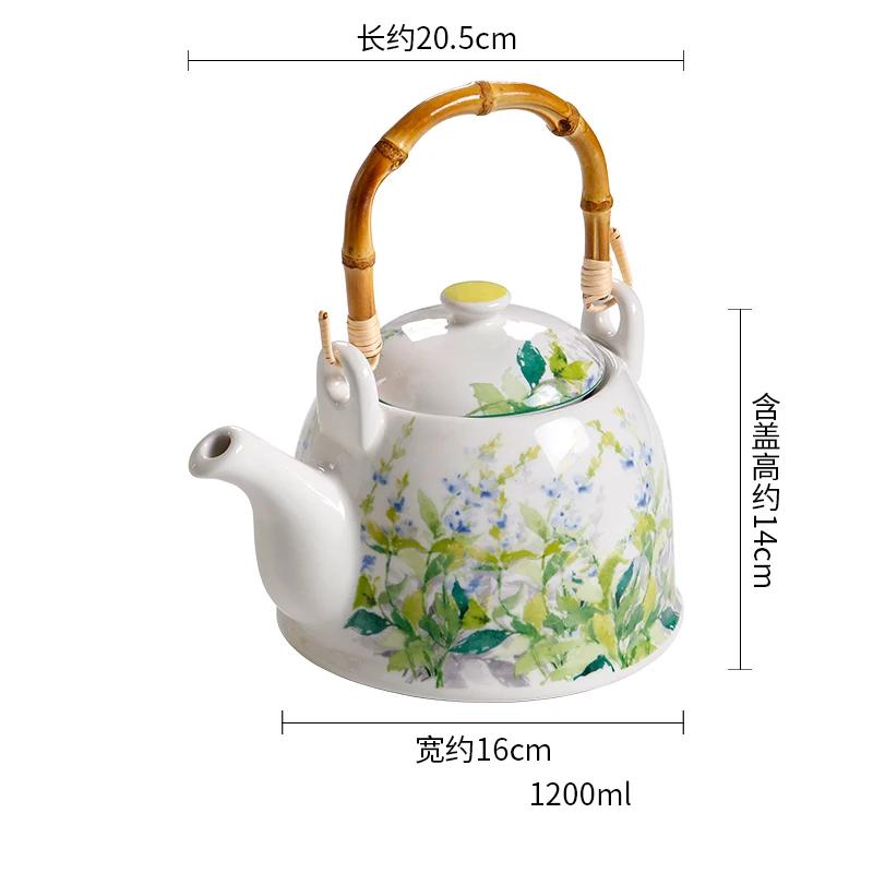 Креативные роскошные керамические тарелки, высококачественные цветочные суповые миски, вкусные блюда, бытовая большая обеденная тарелка, изысканный набор столовых приборов