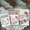 100pcs   4 Sizes Hot Wedding Favors Plastic Thank You Candy Bag Cookie Package Self-Adhesive