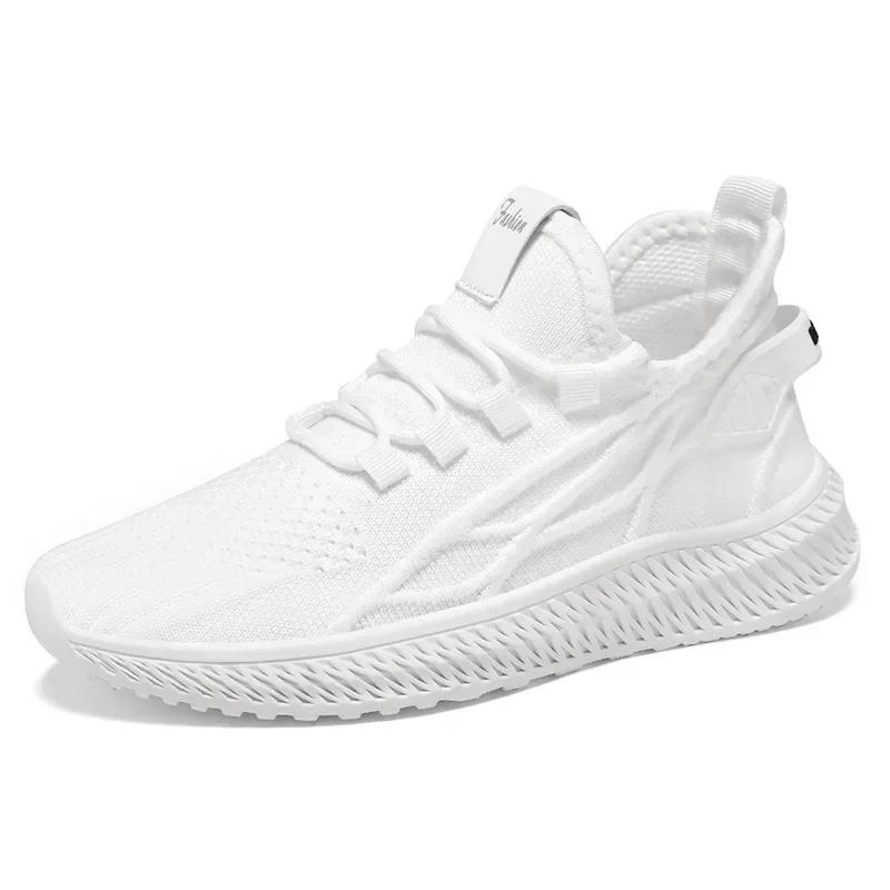 Женские повседневные кроссовки Новые повседневные кроссовки Обувь Одинарная обувь Оптом Летающее плетение Женская обувь