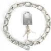 Safety Chain Hardening 8 Mm Thick,with Windproof Rain-Proof Mat Lock - Heavy Duty Chain Lock,Applicable To Exterior Door Bicycle Generator