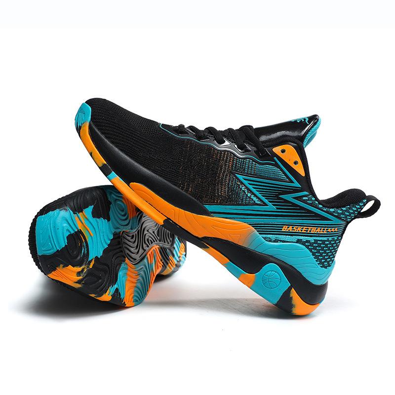 Баскетбольная обувь мужская спортивная обувь для школьников и студентов колледжей легкая фрикционная обувь для тренировок по спортивным правилам для молодежи