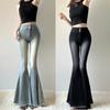 American Style Slimming High-Waisted Jeans Women's Autumn Vintage Design Petite Dragging Pants Sensibility