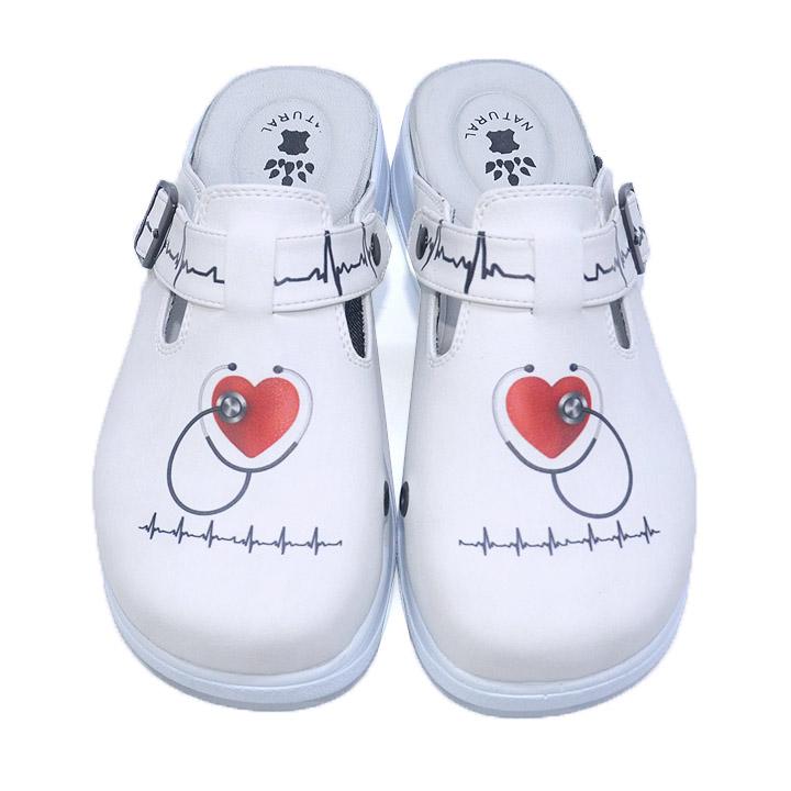 Ортопедические женские медицинские сабо — противоскользящие, удобные