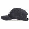 Vintage washed punk hip-hop baseball cap embroidered dad hat made old adjustable curved brim hat