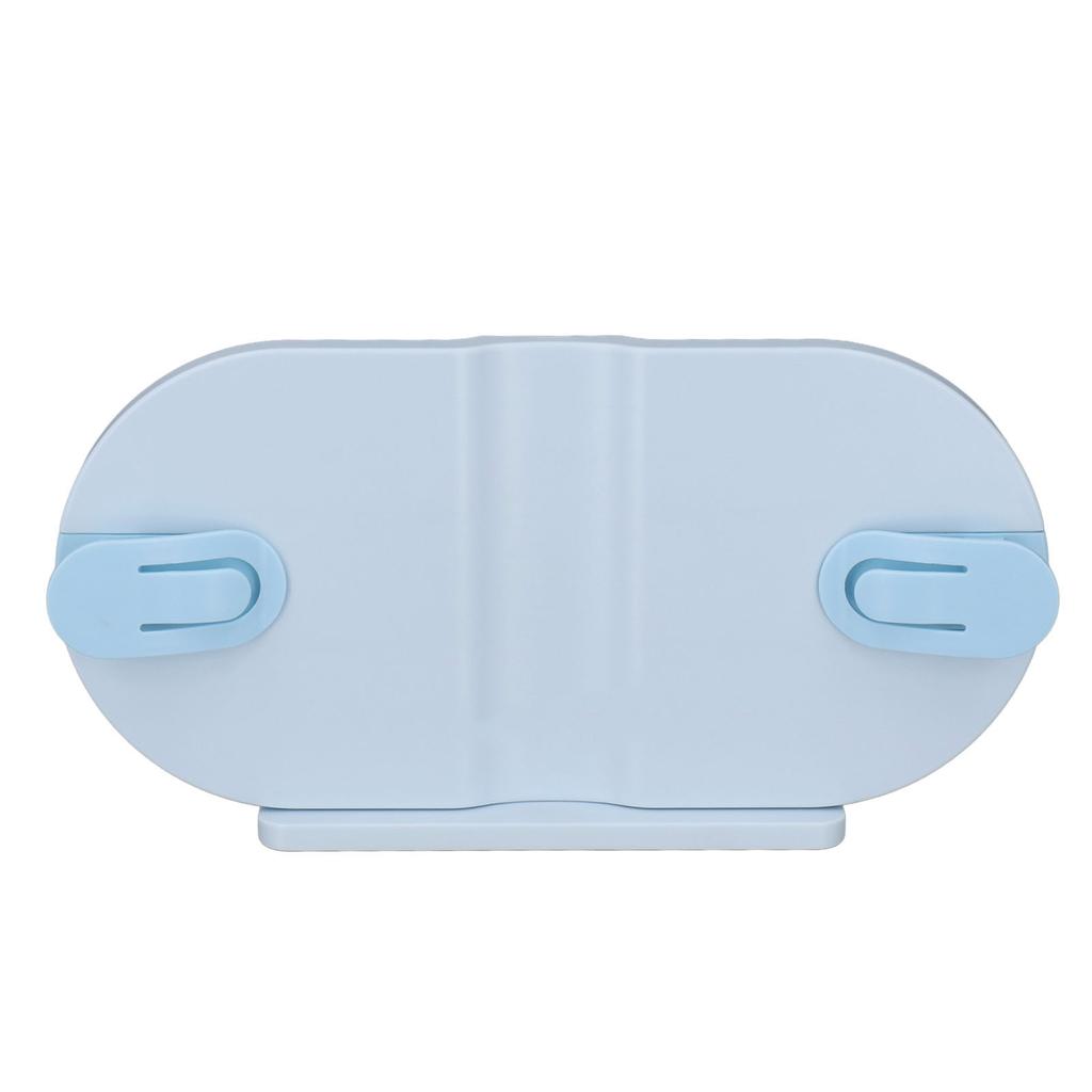 Подставка для чтения книг с регулировкой ширины, синяя, компактная, портативная, для мобильных телефонов, планшетов, держатель для книг