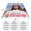 Пледы Lana Del Rey Мягкий Теплый Фланелевый Плед Покрывало для Кровати Гостиной Пикника Путешествий Дома Дивана