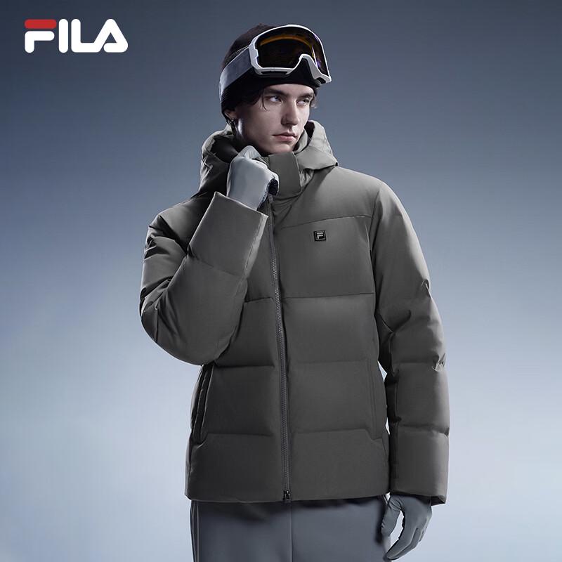 Fila Мужская куртка с капюшоном на гусином пуху