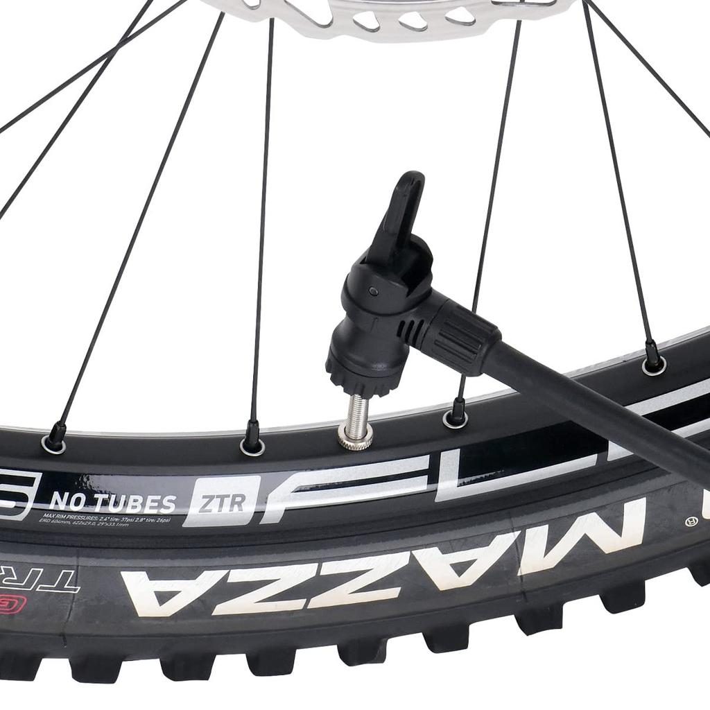 DRC F505 Floor Maximum Inflation Pressure Dirt Freak D9986 Pump, Schrader/Presta, 1100kpa/160psi, Silver, (formerly D59-35-505)