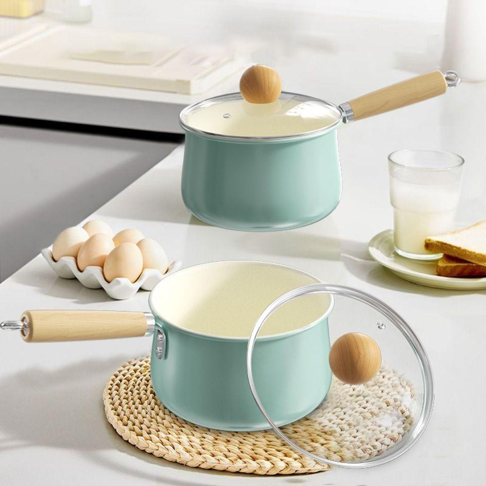 Non-stick Soup Pan Mini Baby Food Pot Universal Saucepan Porridge