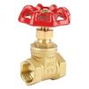 Латунный задвижка DN15 BSPP G1 2 Поворотный шиберный клапан 232PSI для воды, масла, газа