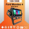 Автомобильное радио Android Auto Carplay для Ford Mondeo 4 2010-2014, мультимедийный проигрыватель, головное устройство, стерео, GPS-навигация, BT, WIFI 1+16 ГБ
