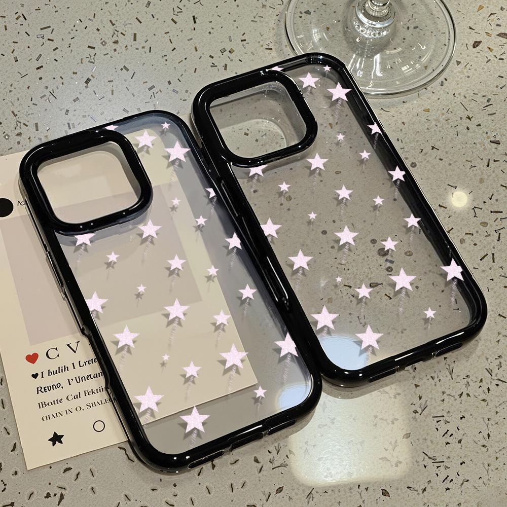 Acrylic Phone Case for iPhone 11 12 13 14 Pro 12 14 16 Pro Max for Samsung A16 A36 A56 S24 FE High-quality Painted Anti-fall Mobile Phone Case