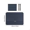 Laptop Sleeve Case Computer Bag Carrying PU Leather Stylish for 13/14inch with Invisible Stand