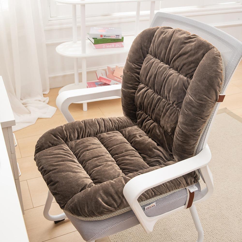 Soft Seat Cushion Warm Office Chair Cushion Winter Desk Chair Cushion