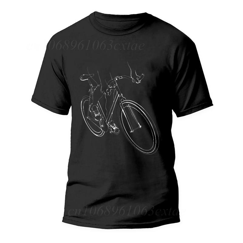 Men's T-Shirt Mountain Bike Cycling Bicycle Cyclist Tees Oversized Graphic T Shirts Vintage Tops Graphic Tee Shirt for Men Tops