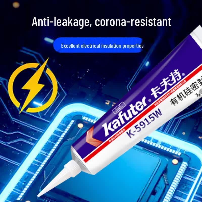 Kafuter K-5915W White Flame Retardant Silicone Sealant