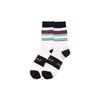 PLAYIAN Striped Crew Socks - VIOLET