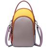 Women Handbag Color Genuine Leather Shoulder Bag Fashion Luxury Female Messenger Bag Designer Mini Mobile Phone Bags and Wallets