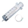 50-150ml Plastic Syringe Rings + Syringe Connector Disposable Nutrient Solution  Large Hydroponic Plastic Feeding Syringe