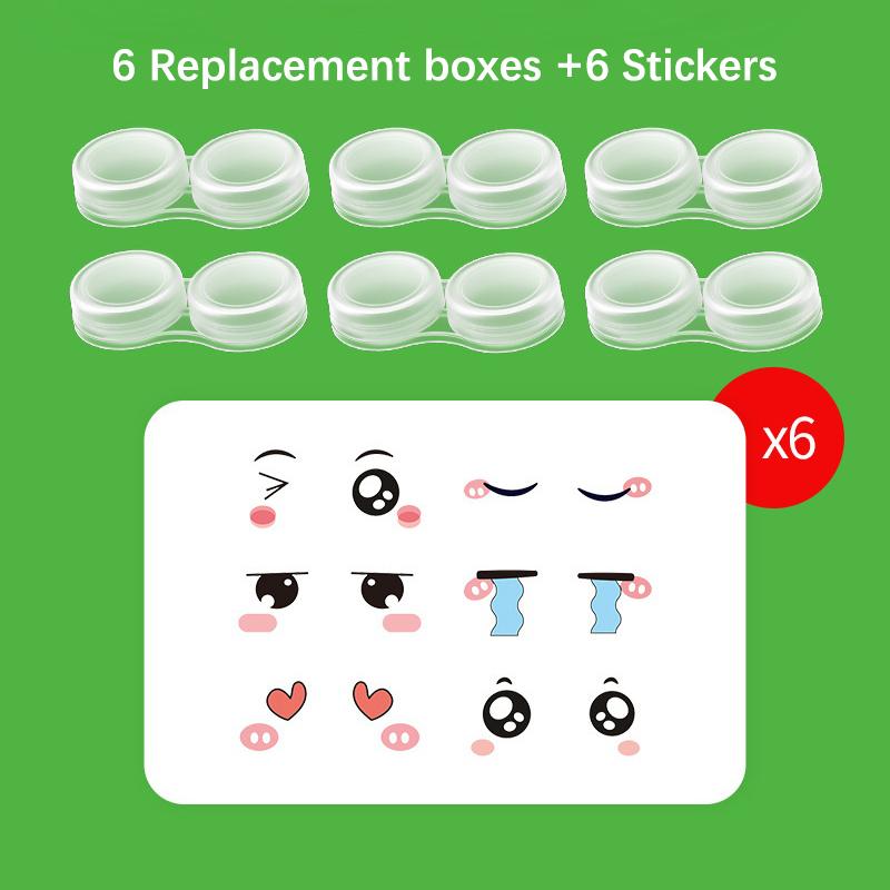 Contact Lenses Cleaner Ultrasonic With Removable Box Remove Tear Protein Cleaning Machine Portable Contact Lenses Case