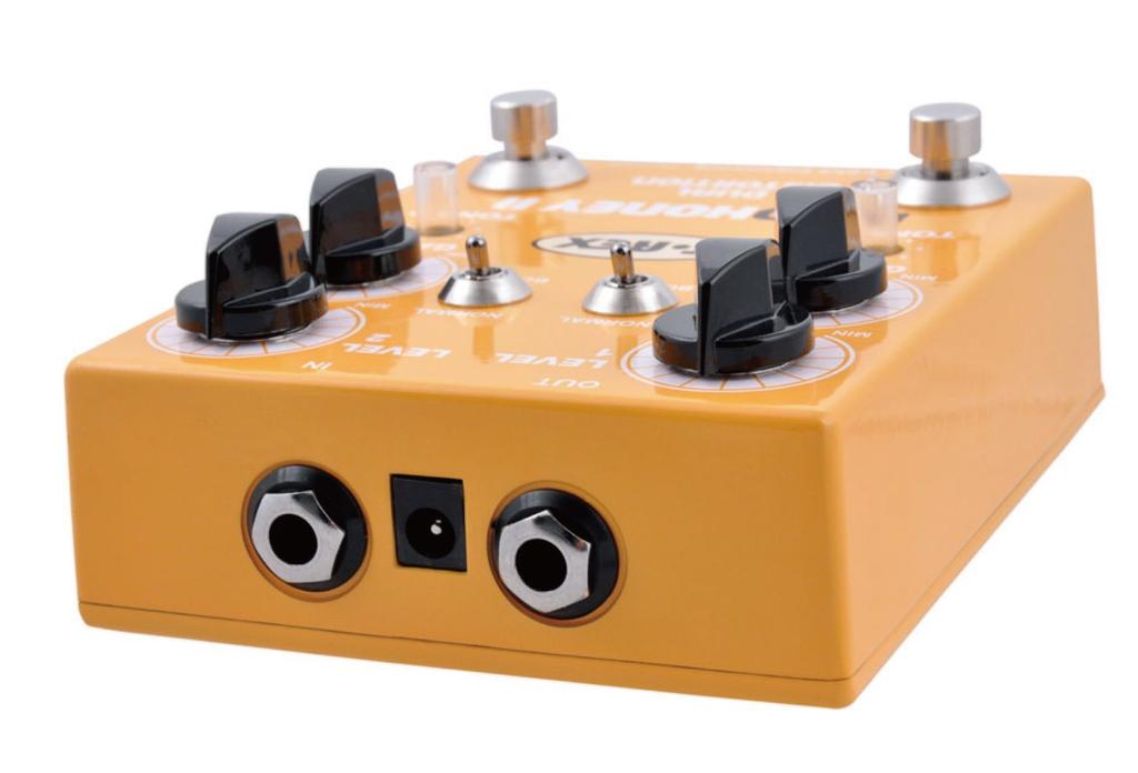 Effector Guitar Dual Distortion MUDHONEY II T-REX