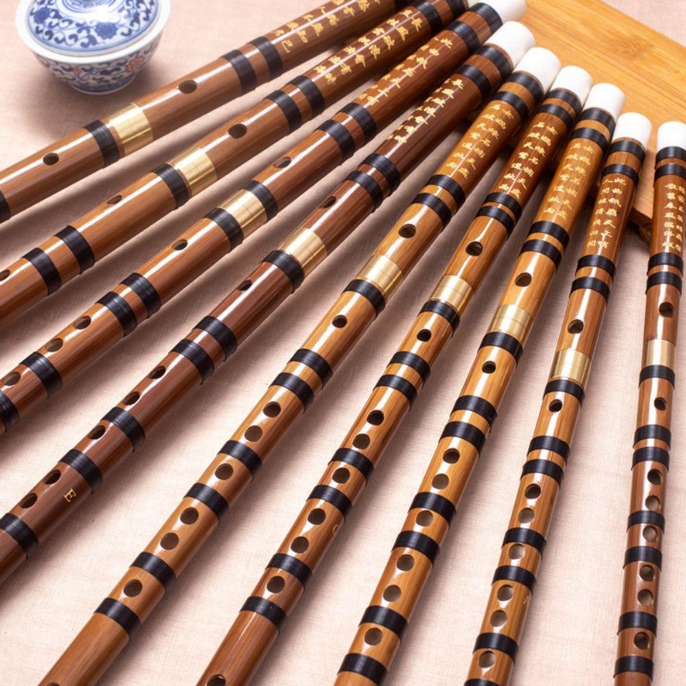 Chinese Chinese Flute Key C D E F G Handmade Flute Musical Instrumen Traditional Flute  Performance