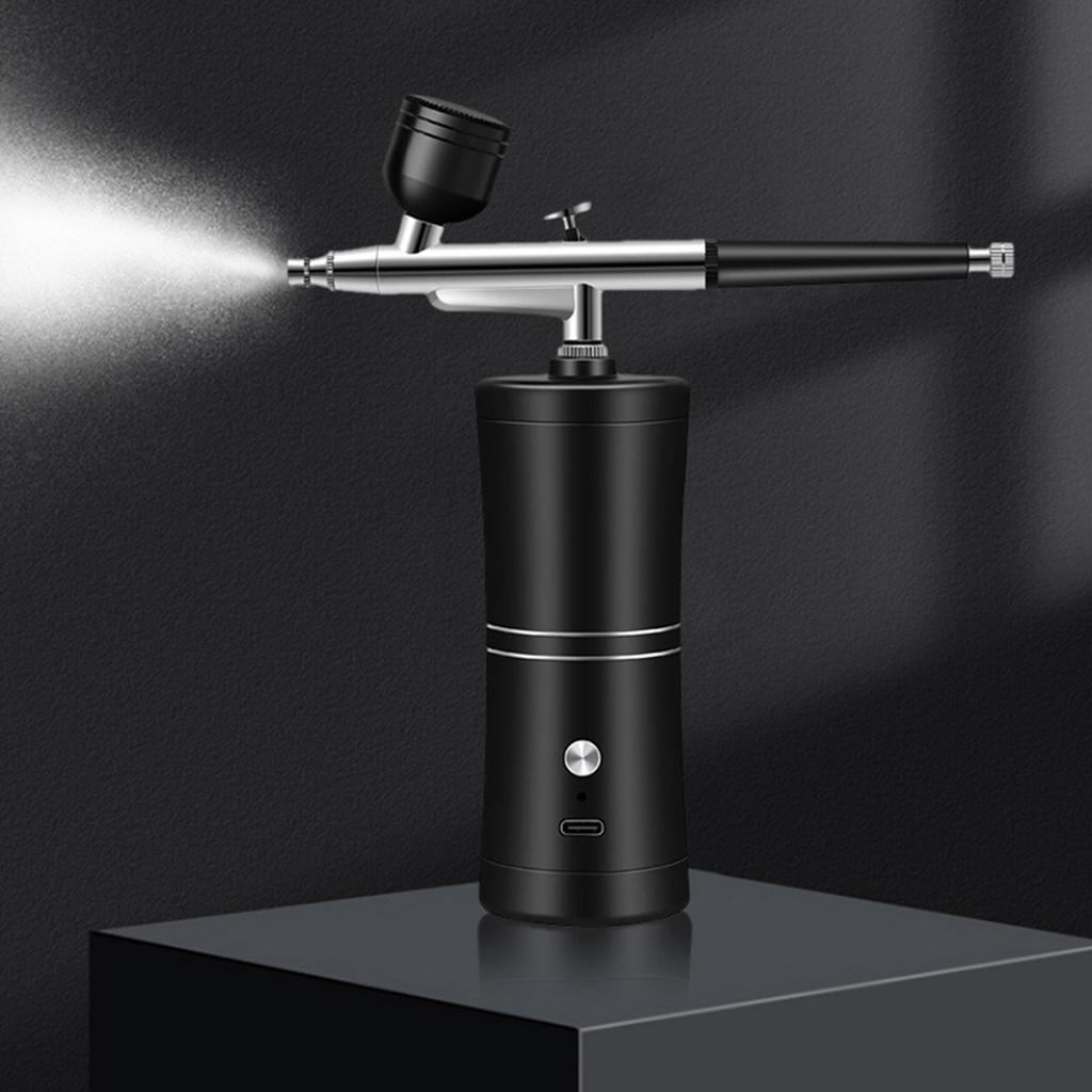 Injector Air Compressor Kit Air Brush Paint Spray Guns Airbrush Rechargeable For Nail Art Craft Cake Fog Sprayer