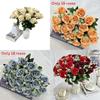 Artificial Rose Floral Arrangement 18 Head For Wedding Venue And Home Decoration