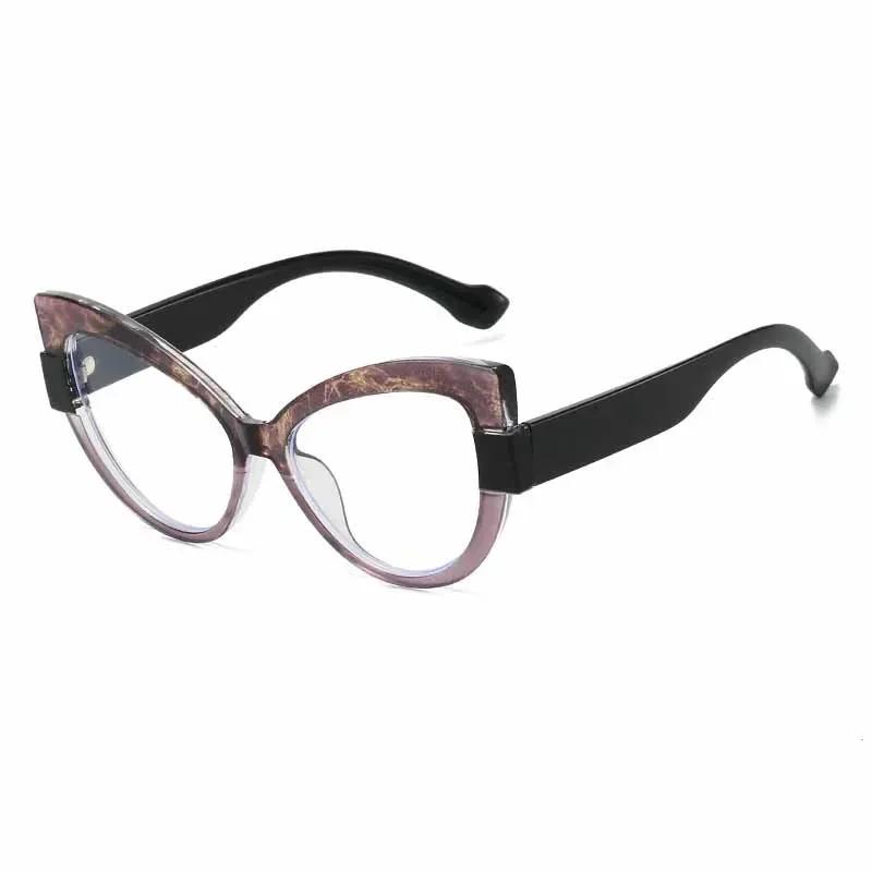 Men Women Stylish Cat Eye Sunglasses Eyewear Fashion Unisex Casual Anti-Uv Sunshades Trendy Large Frame Oversized Sun Glasses