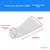 Jieba Vacuum Upholstery Scraper Nozzle - Transparent, Triangular, for Sofa and Fabric Cleaning