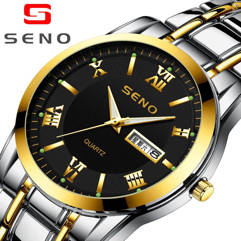 Automatic Movement Watch Men's Watch High-end Calendar Luminous Waterproof Ultra-thin Steel Strap Watch