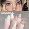 New Eye Shadow Lying Silkworm Highlighter Pen Korean Eyes Makeup Matte White Pearl High-gloss Brightening Glitter Eyeshadow Stick