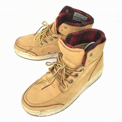 Timberland Woolrich Кожаные Полусапожки Женские 22.0 Верблюжий(ИСПОЛЬЗОВАЛ)