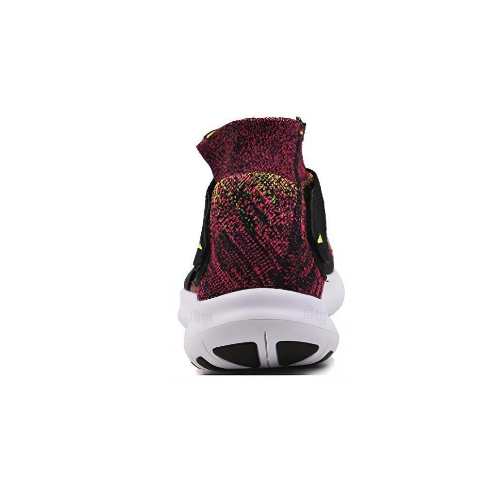 Nike Free Rn Motion Fk 2017 Черный Вольт Гонщик Розовый Женский 880846-004