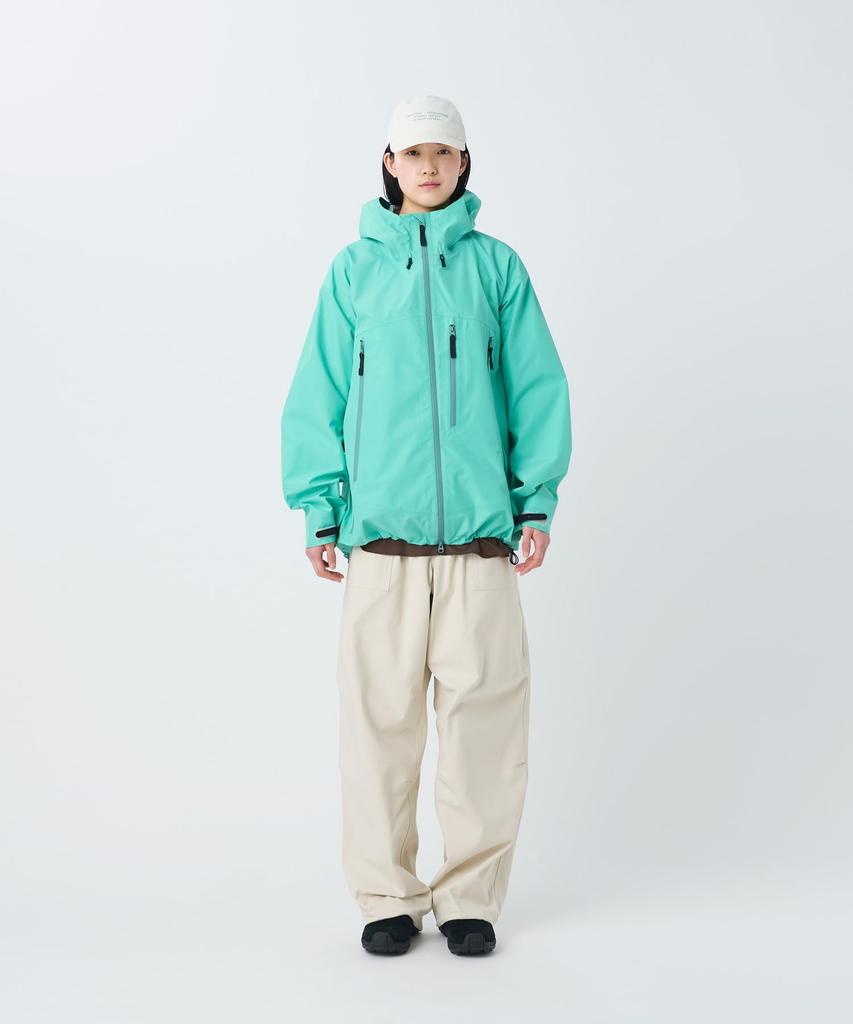 Snow Peak TAKIBI Herringbone Pants long pants for men and size M PT-26SU003 - Flame-retardant women, ECRU,