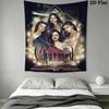 Charmed Wall Tapestry Aesthetic Wall Hanging Printed Fabric Blanket Decorative Tapestries for Bedroom Living Room Home Decor