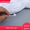 Inlay White Cotton Yarn 3/16 Core-Spun Rope for Hemming Accessories