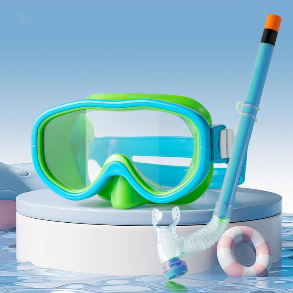 Waterproof Kid Snorkel Set Eyewear Children Surfing Glasses Kids Snorkeling Goggles  Beach
