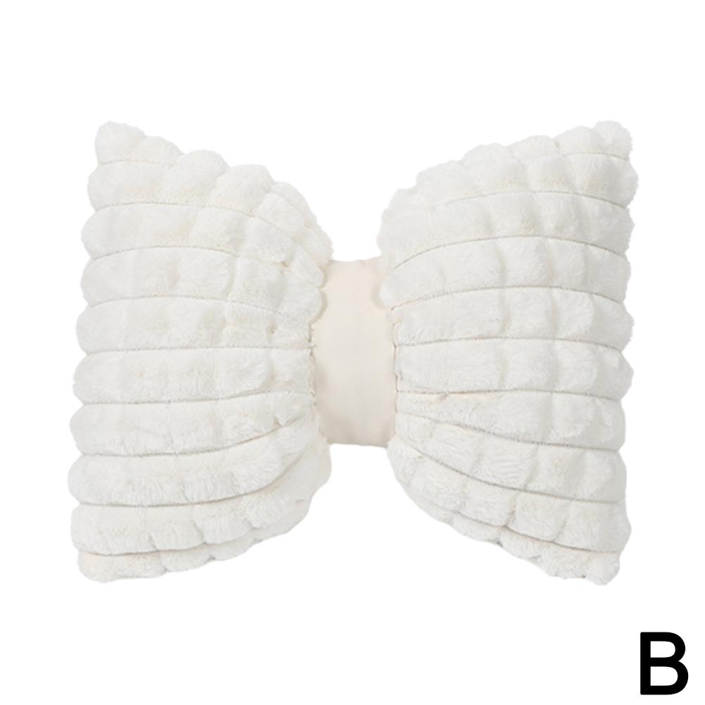 Car Headrest Winter Rabbit Fur Car Comfortable Warm Neck Pillow Cushion Creative Head Pillow Lumbar Support Girls Car Supplies