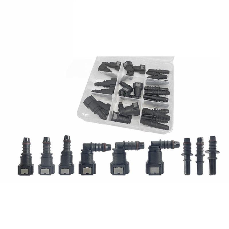 Diesel Oil Hose Replacement Connectors 7.89/9.49/9.89Mm Universal Fuel Line Quick Repair Kit ID8 800-596 Car Parts