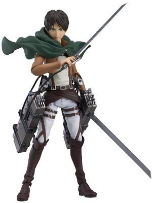 Figma Атака титанов Эрен Йегер нарисован подвижный (вторичная отгрузка) (немасштабная фигурка из АБС и ПВХ)