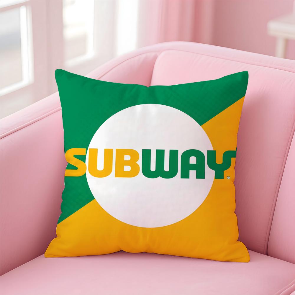Чехол на подушку S-Subway для дома и автомобиля, многоцелевой чехол на подушку - Двусторонний, Мягкий и прочный для ежедневного использования