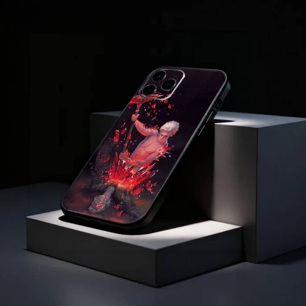 CRPG A-Astarion B-Baldurs G-Gate 3 Чехол для телефона Силиконовый Мягкий Для IPhone 17 16 15 14 13 12 11 X XR Plus Pro Max Plus