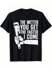 Funny Plumber Art For Men Women Steamfitter Plumbing Lovers T-Shirt, 100% C