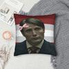 Mads Mikkelsen HHannibal Наволочка для подушки Модная наволочка для гостиной дивана Удобные наволочки Подарок
